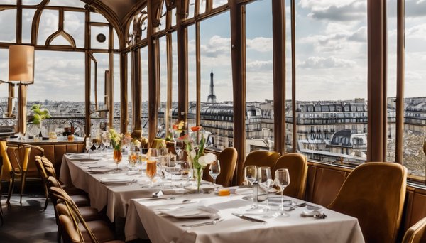 Top 4 des Déjeuners Panoramiques à Paris : Découvrez l'Expérience Unique de Madame Brasserie