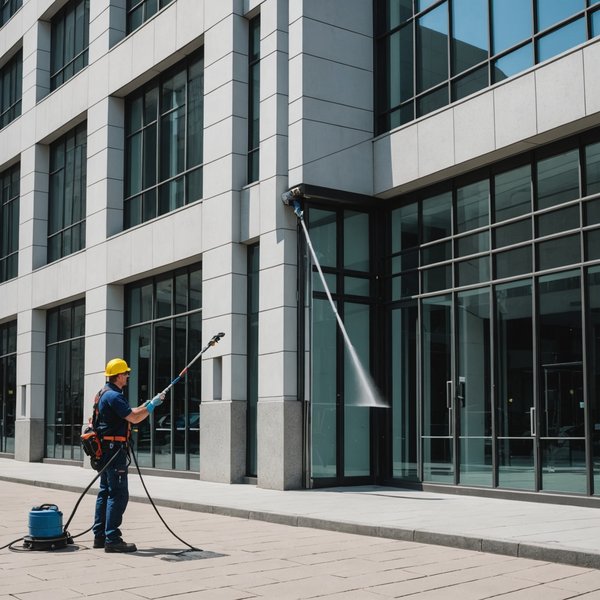 Découvrez les Techniques de Nettoyage de Façade Professionnel pour Valoriser Votre Bien Immobilier d'Entreprise